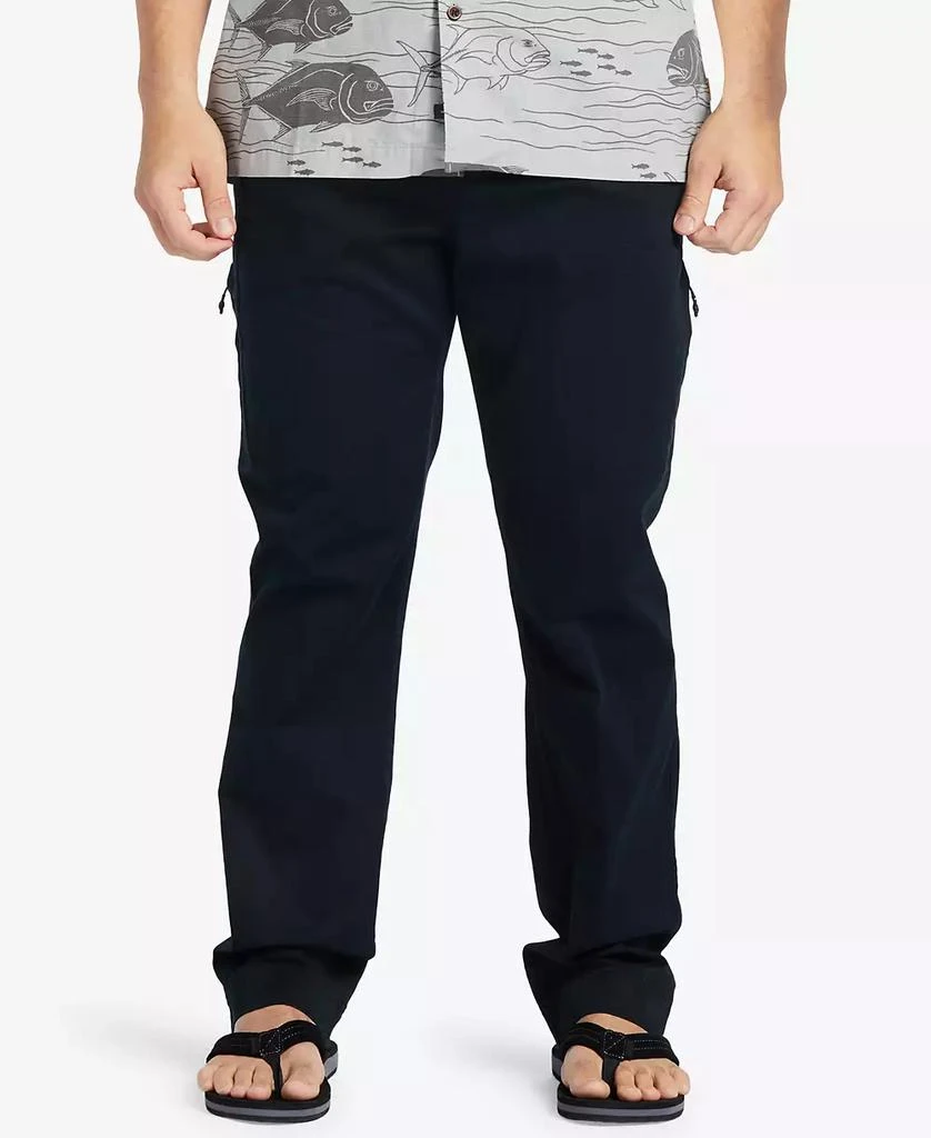 Shop Quiksilver Men's After Surf Elastic Waist Pants on Sale at