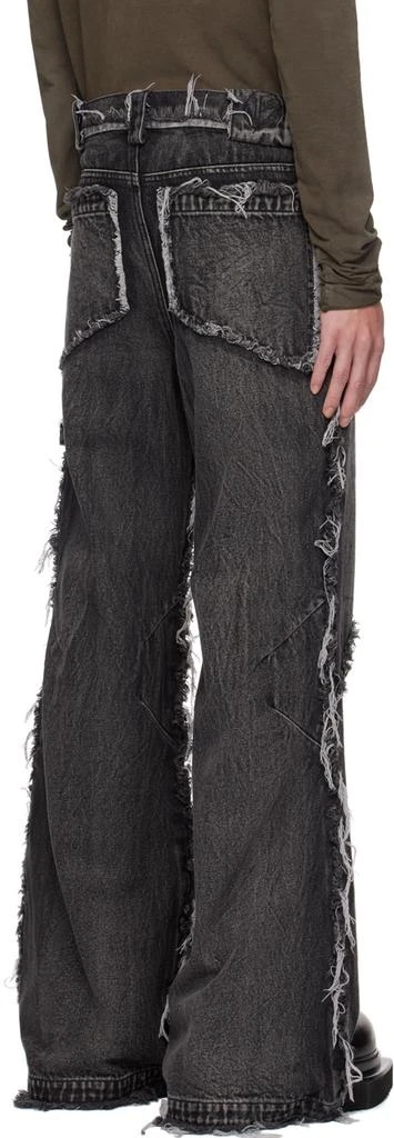 NO/FAITH STUDIOS Gray Flared Jeans 3