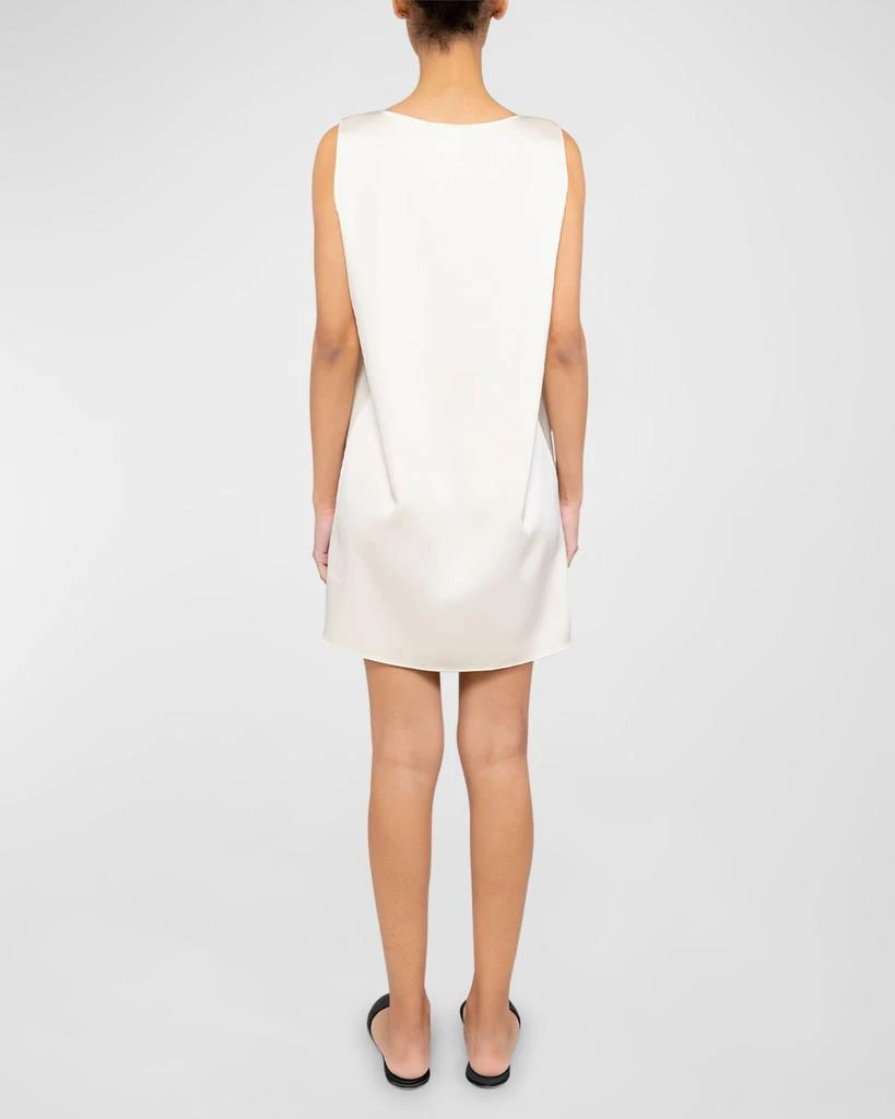 LESET Barb Sleeveless Satin Mini Dress 2