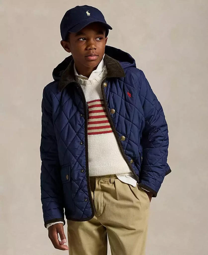 Ralph Lauren Big Boys Hooded Barn Jacket 1