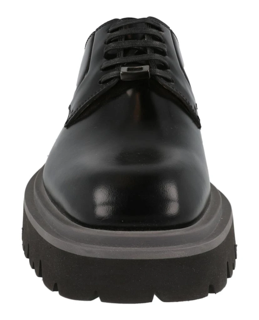 Salvatore Ferragamo Flicker Leather Dress Shoes 4