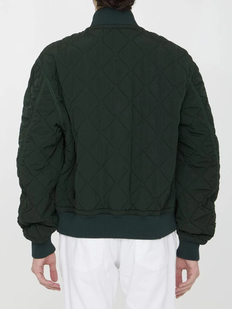 Burberry Quilted Nylon Bomber Jacket 4