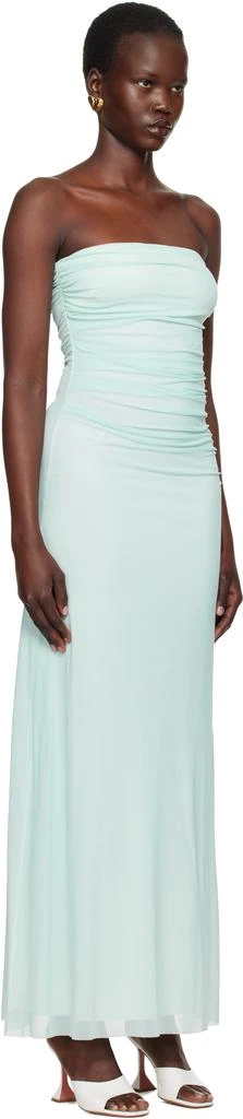 Bec & Bridge Blue Alara Strapless Maxi Dress 2