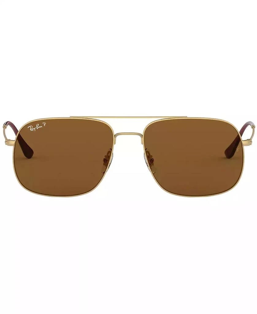Ray-Ban ANDREA Polarized Sunglasses, RB3595 59 2