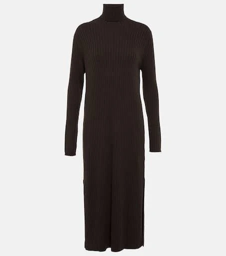 Jardin des Orangers Turtleneck cashmere sweater dress 1