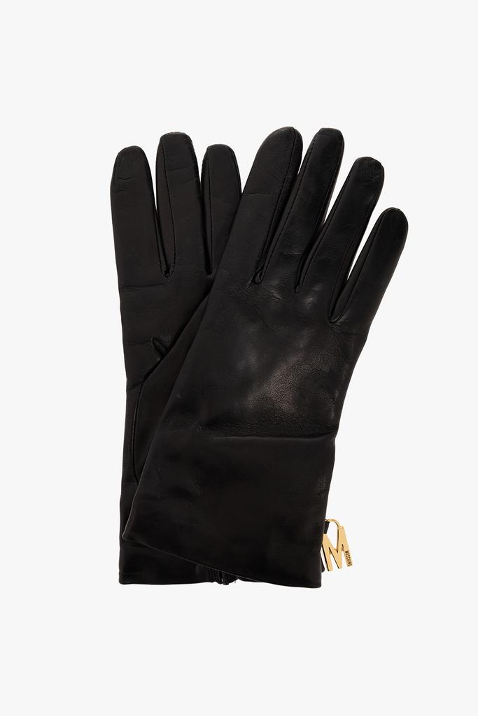 Moschino Leather gloves