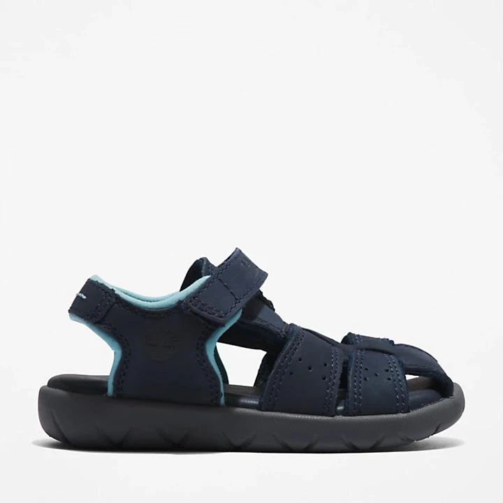 Timberland Nubble Fisherman Sandal for Youth in Navy 1