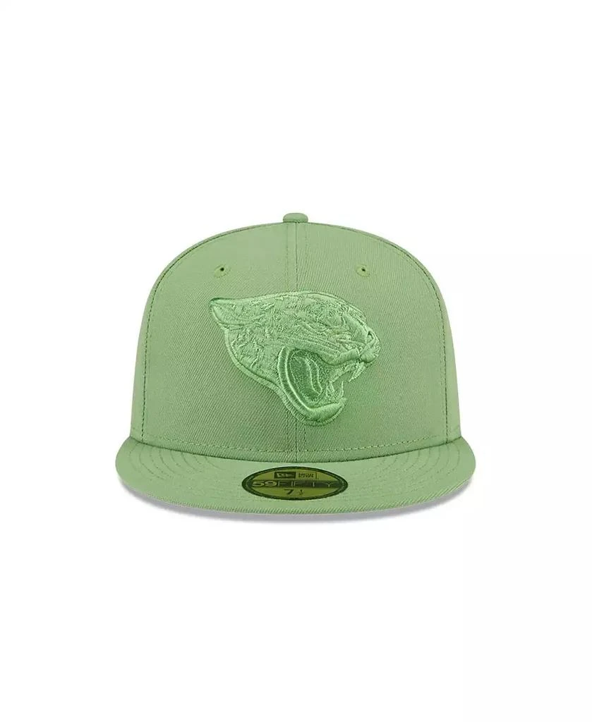 New Era Men's Green Jacksonville Jaguars Color Pack 59FIFTY Fitted Hat 2