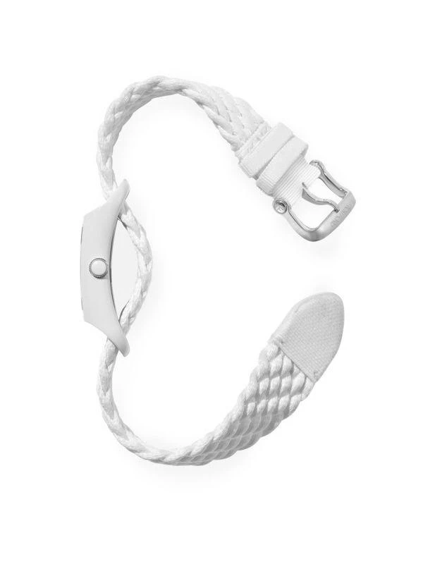 Tom Ford Unisex No.004 Ocean Plastic Tom Ford: 27X48.5 Ocean Plastic Watch On White Ocean Plastic Braid 3