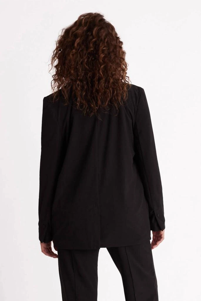 WOLVEN Wolven - Four-way Stretch Onyx Blazer 4