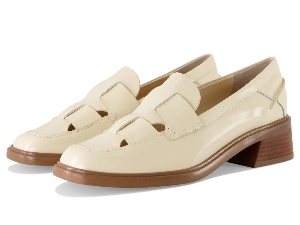 Franco Sarto Gene Cut Out Heeled Loafers 1