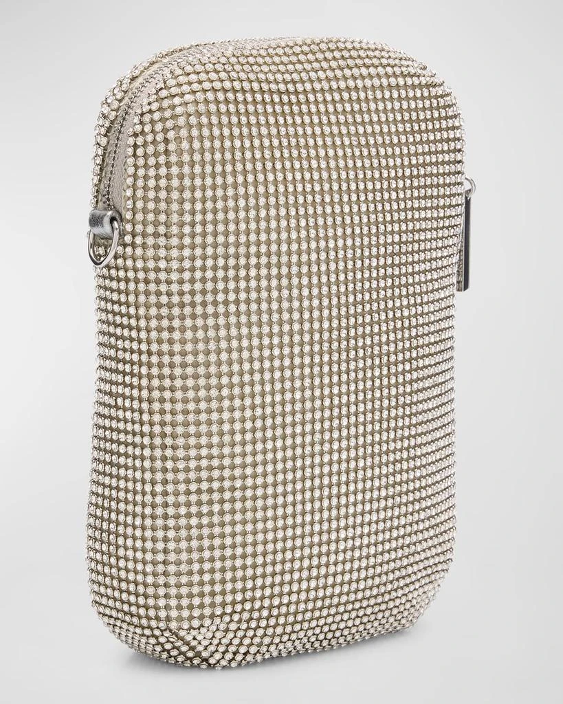 Whiting 
Davis Zip Crystal Crossbody Bag 6