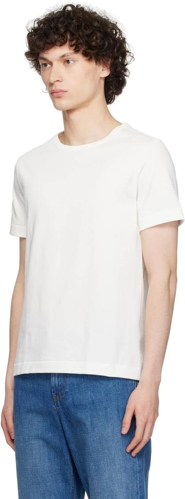 Merz b. Schwanen White 215 Loopwheeled T-shirt 4