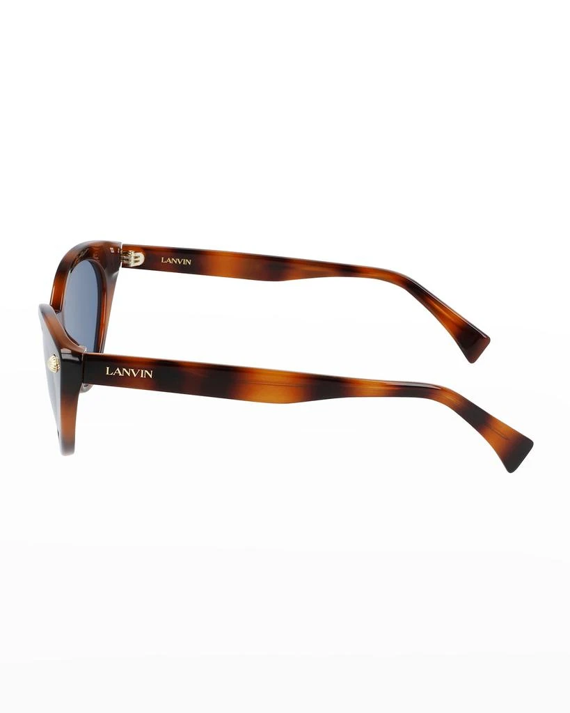 Lanvin Dramatic Plastic Cat-Eye Sunglasses 4