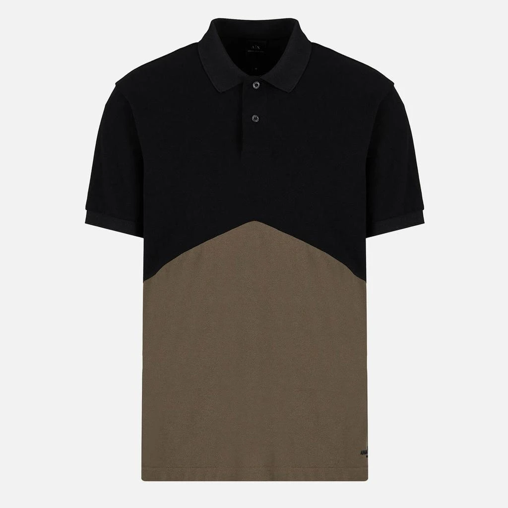 Armani Exchange Armani Exchange Chevron Cotton Polo Shirt 4