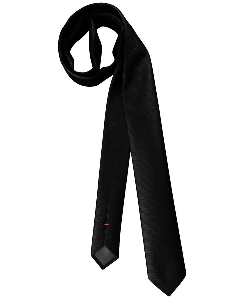 Hugo Boss Men's Ribbed Silk Skinny Tie
