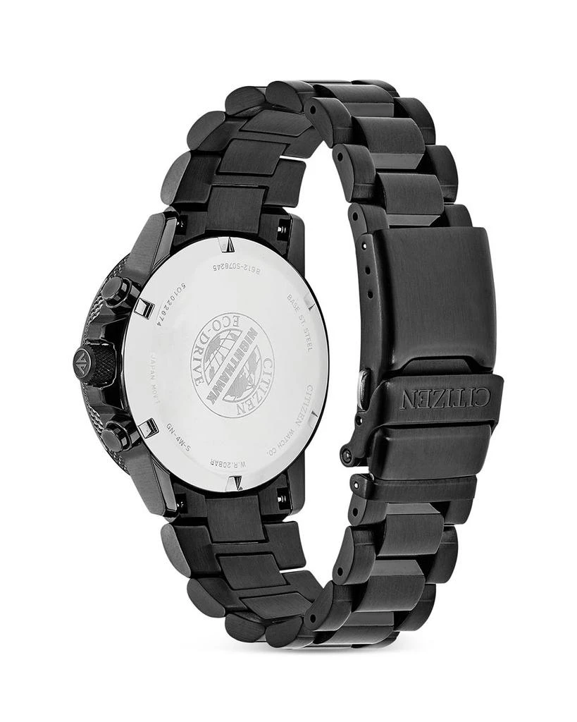 Citizen Eco-Drive Blackout Nighthawk Chronograph, 42mm 4