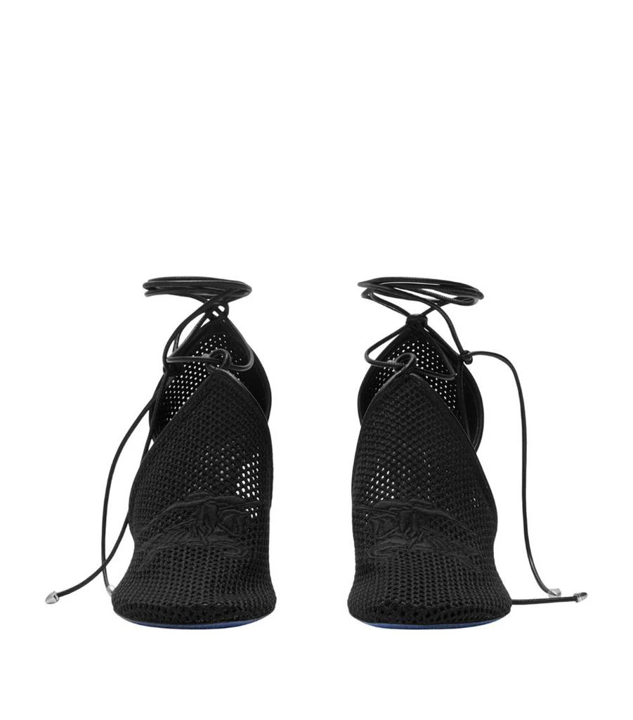 Burberry Mesh Heeled Pumps 100 4