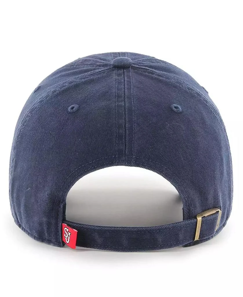 47 Brand Men's Navy St. John's Red Storm Clean Up Adjustable Hat 2