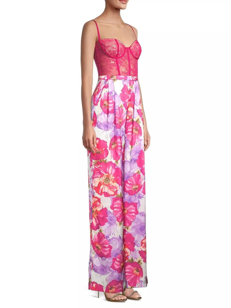 Katie May Tink Floral Bustier Jumpsuit 4