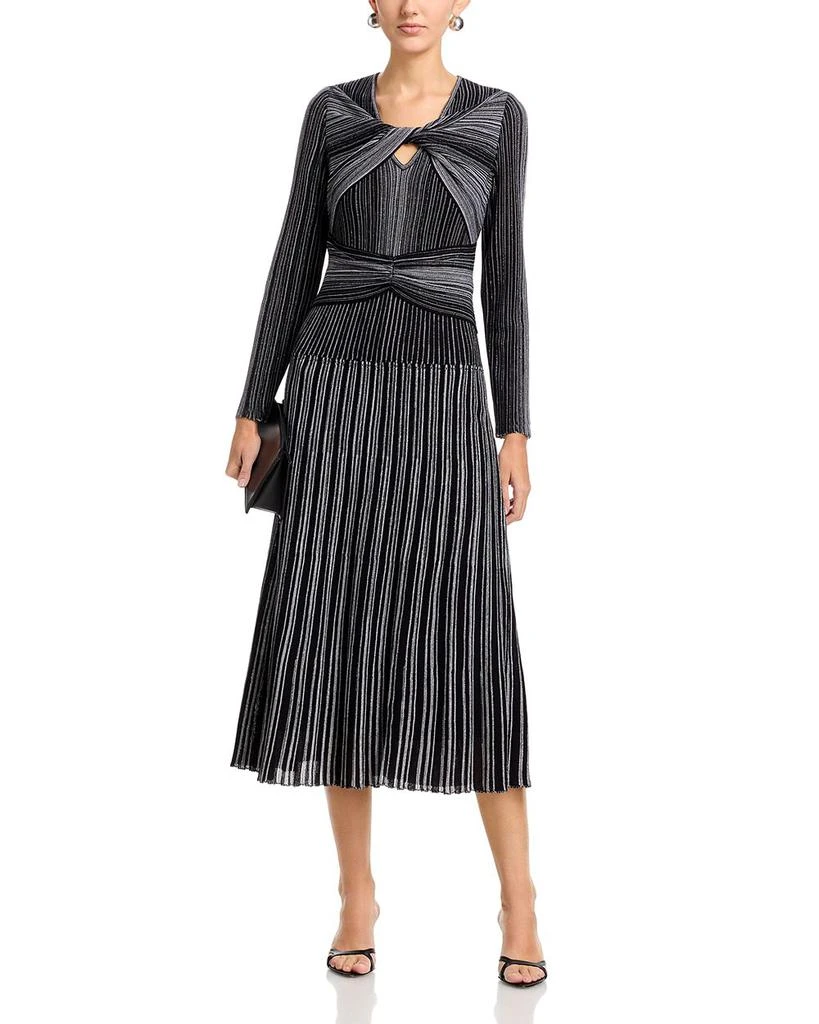 Misook Twist Front Knit Dress 2