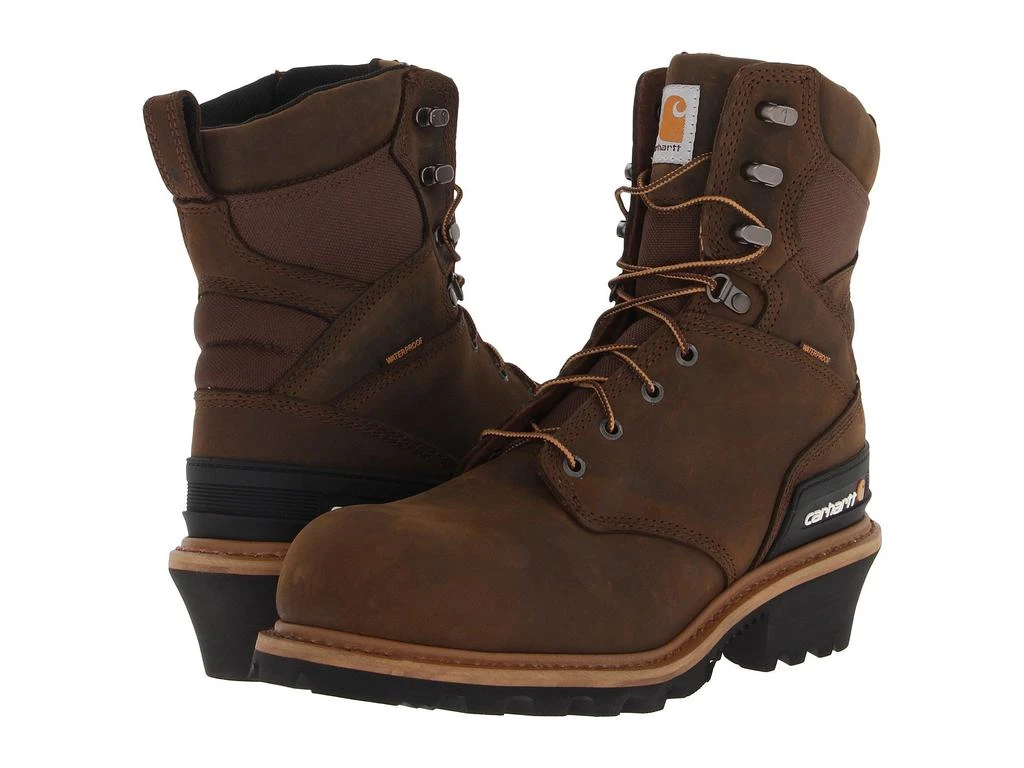 Carhartt CML8360 8" WP Composite Toe Logger Boot 1