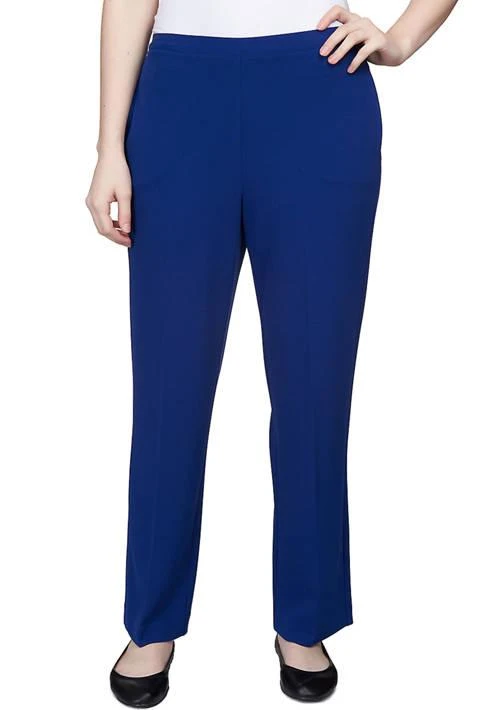 Alfred Dunner Dunner Petite Downtown Vibe Proportioned Medium Pants 1