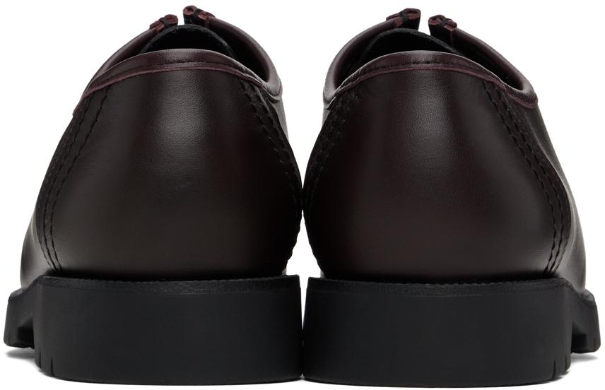 KLEMAN Burgundy Padrini Derbys