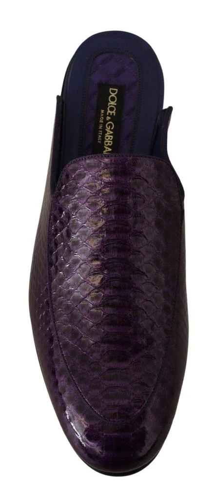 Dolce & Gabbana Dolce & Gabbana  Exotic Python Leather Men's Slides 2