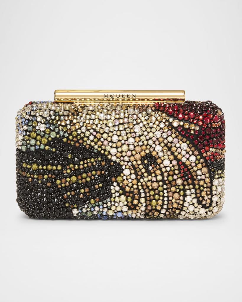 McQueen T-Bar Box Clutch Bag