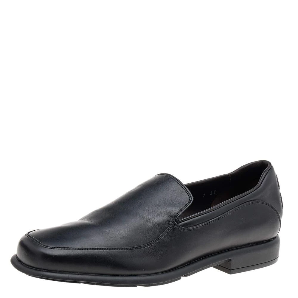 Salvatore Ferragamo Salvatore Ferragamo Black Leather Slip On Penny Loafers Size 41 1