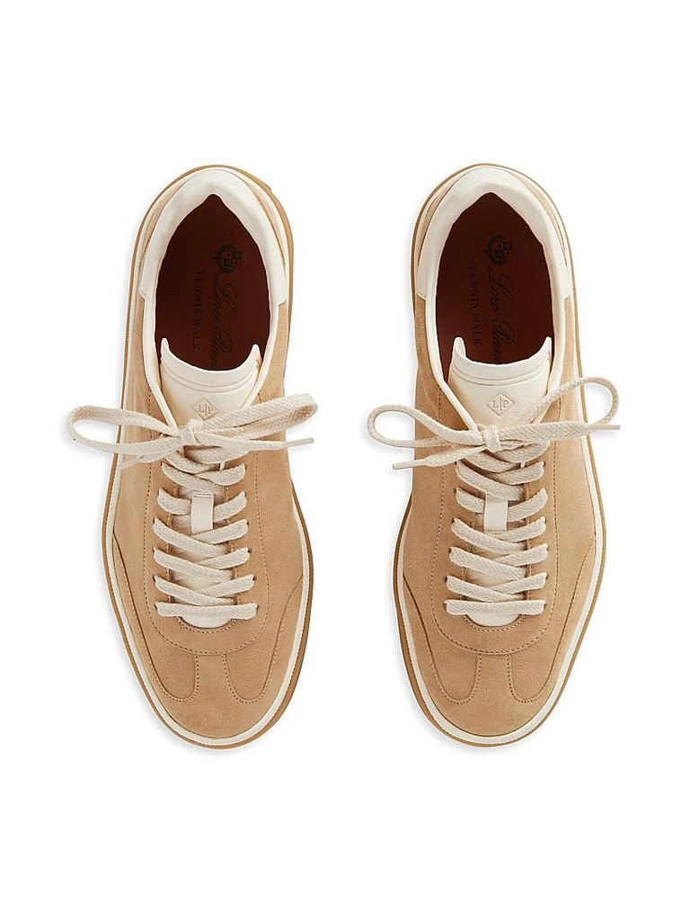 Loro Piana Tennis Walk Suede Sneakers 4