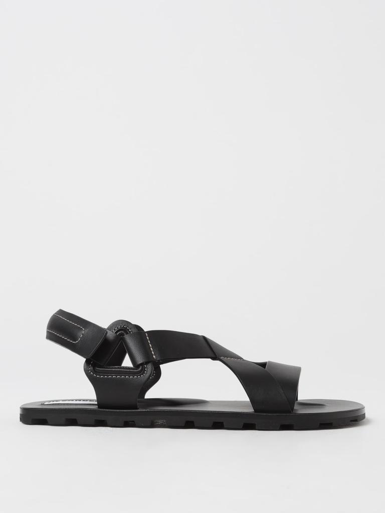 ★Jil Sander★ Cross Strap Nappa Slides Black JS38044A152000 Jil Sander Cross-strap leather sandals - Black | Garmentory