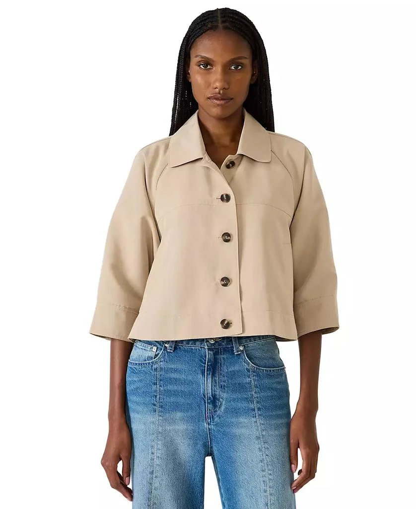 Steve Madden Women
s Rhode Button-Front Jacket 2