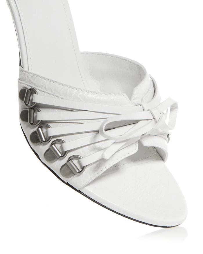 Balenciaga Women's Cagole High Heel Slide Sandals 5