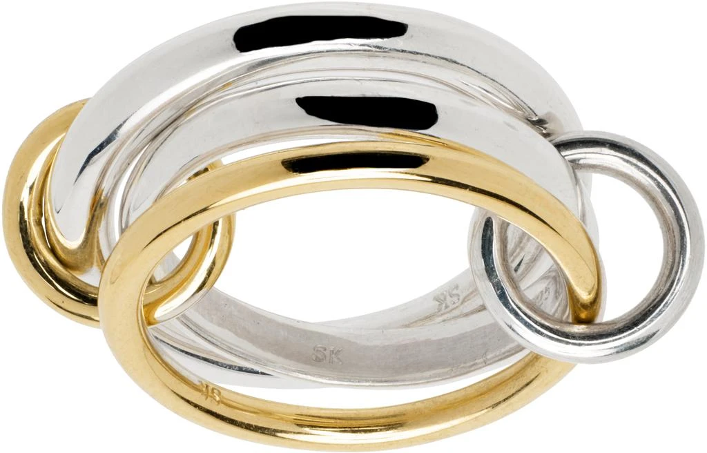 Spinelli Kilcollin Silver 
Gold Scorpio SG Ring 2