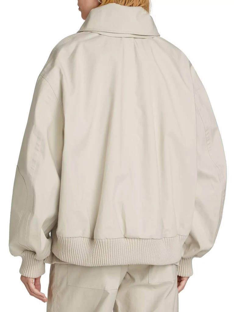 CO Gathered Cotton Bomber Jacket 5