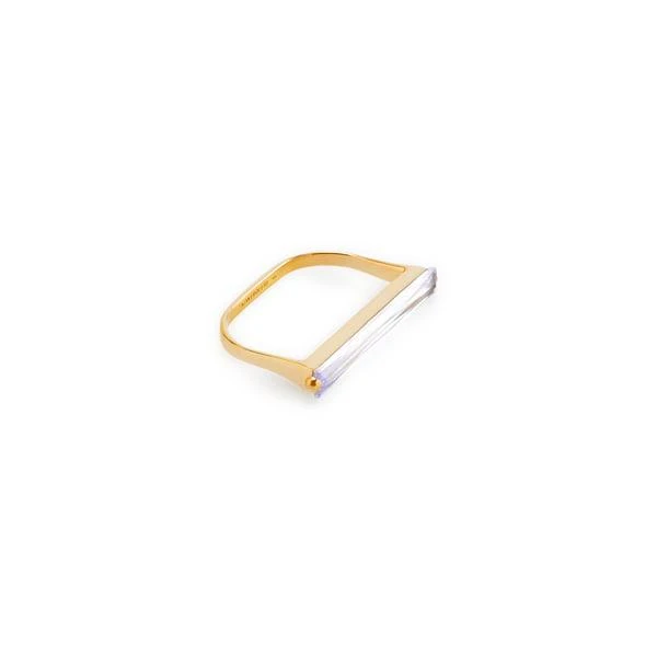 Alan Crocetti Fantasy gold-plated silver ring 1