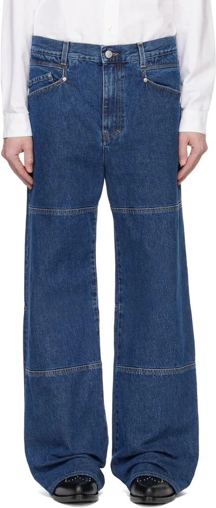 Sunflower Blue Flare Work Jeans 1