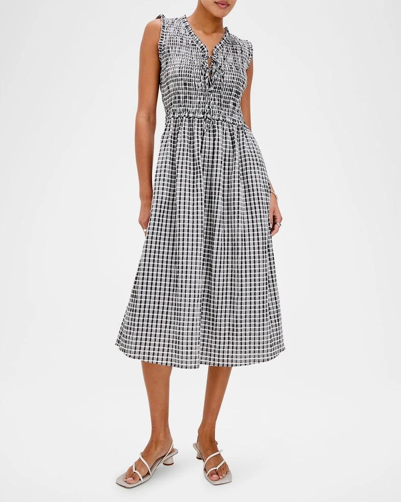 Rails Adine Seersucker Midi Dress 4