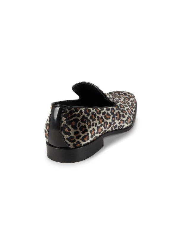 Saks Fifth Avenue Velvet Almond Toe Smoking Slippers 3