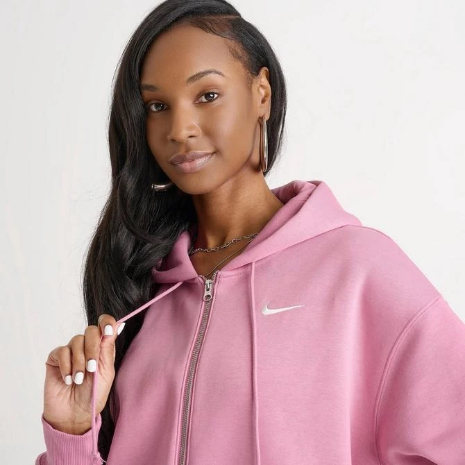 NIKE Women's Nike Sportswear Phoenix Fleece Oversized Full-Zip Hoodie 5