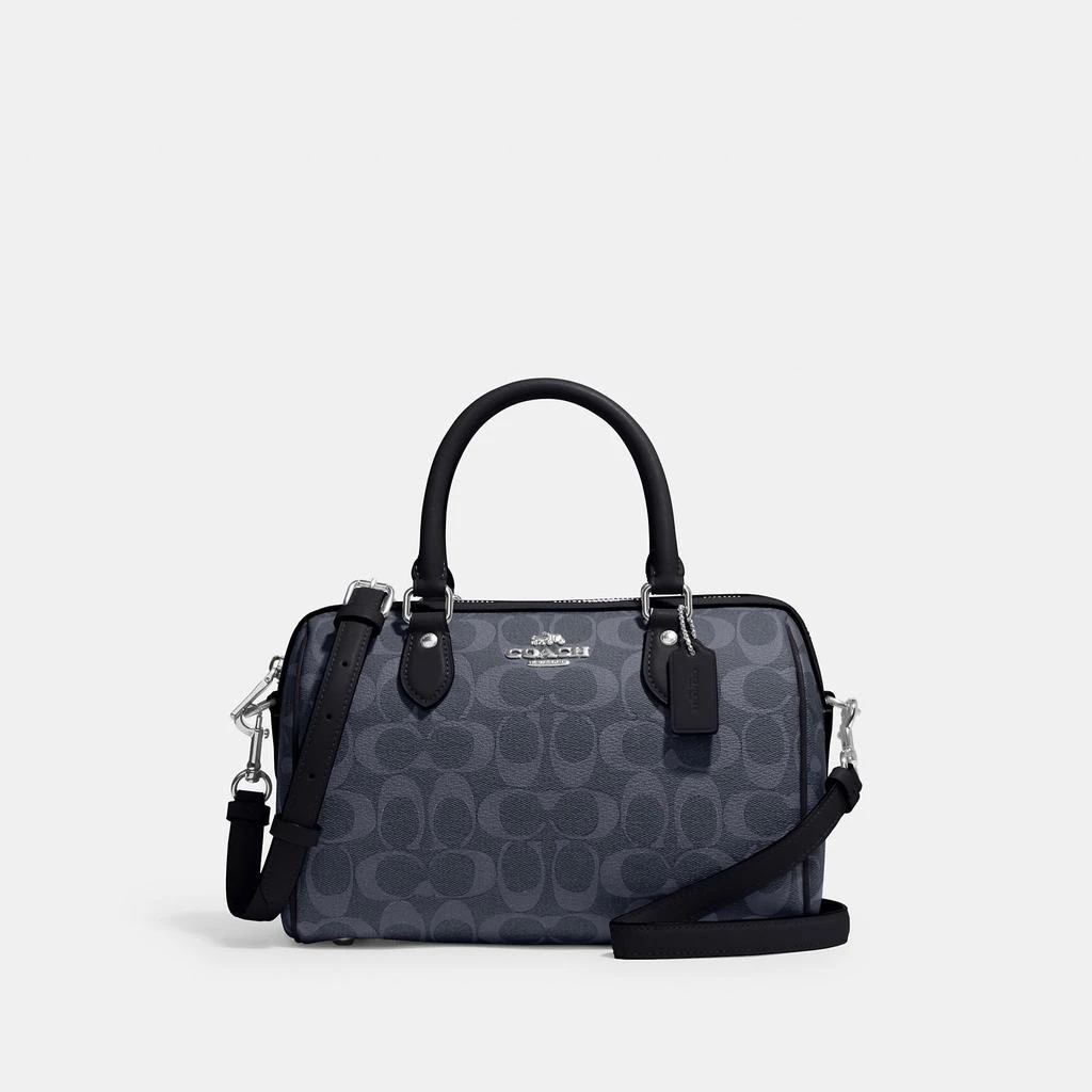 Coach Rowan Satchel In Signature Canvas 13