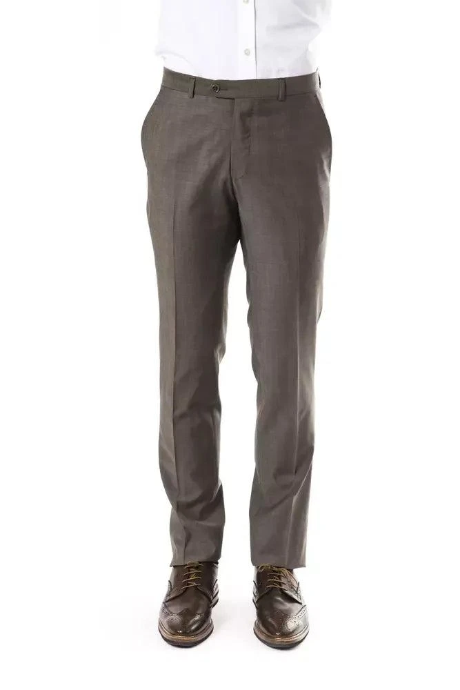 Uominitaliani Wool Mens Suit Men
s Pant