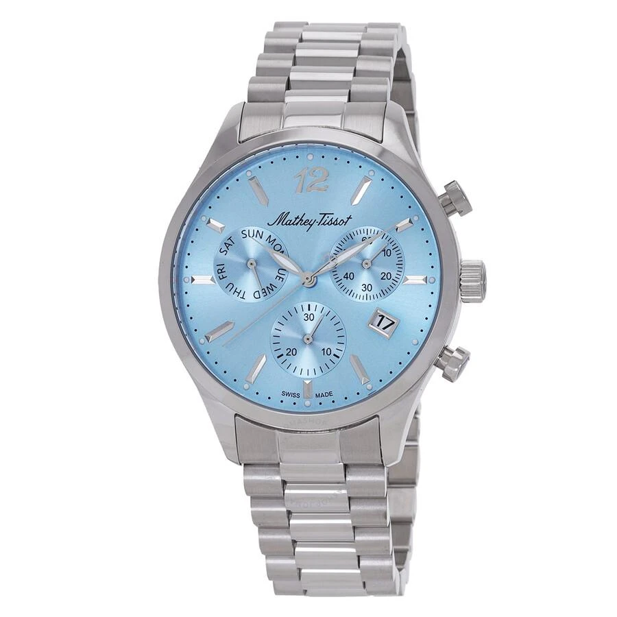 Mathey-Tissot Urban Chrono Chronograph Quartz Blue Dial Men's Watch H411CHASKY 1