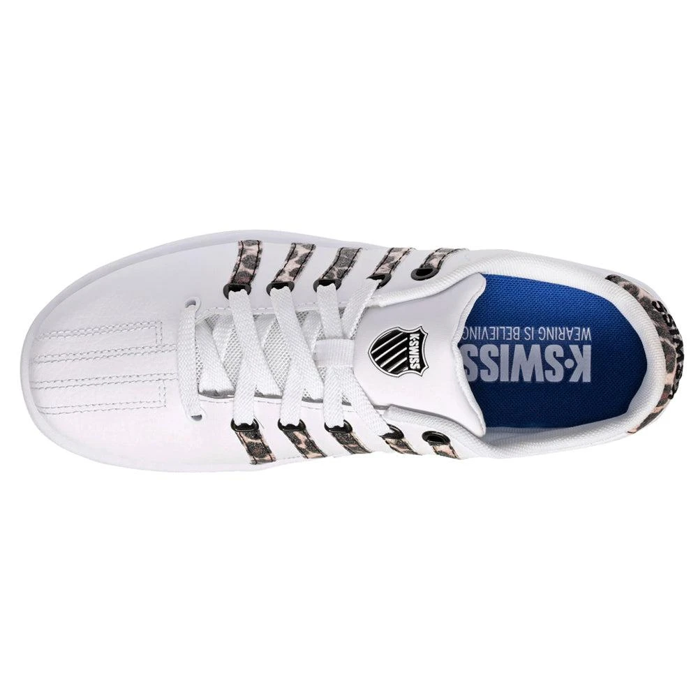 K-Swiss Court Pro II Leopard Lace Up Sneakers 4