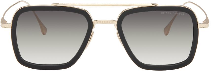 Dita Black & Gold Flight.006 Sunglasses