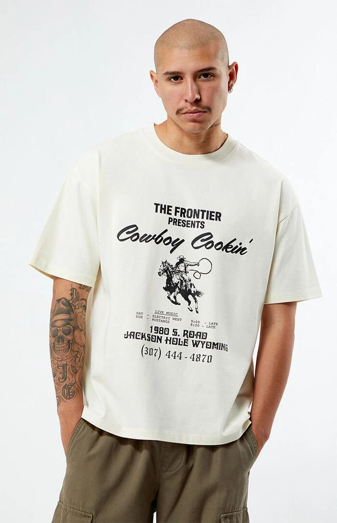 PacSun Cowboy Cookin' Oversized T-Shirt 2