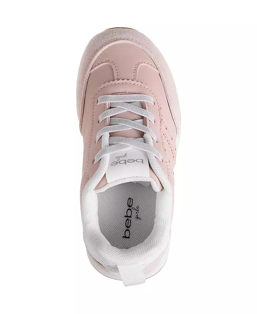 Bebe Toddler Girls Jogger with Rhinestones Shoe 6