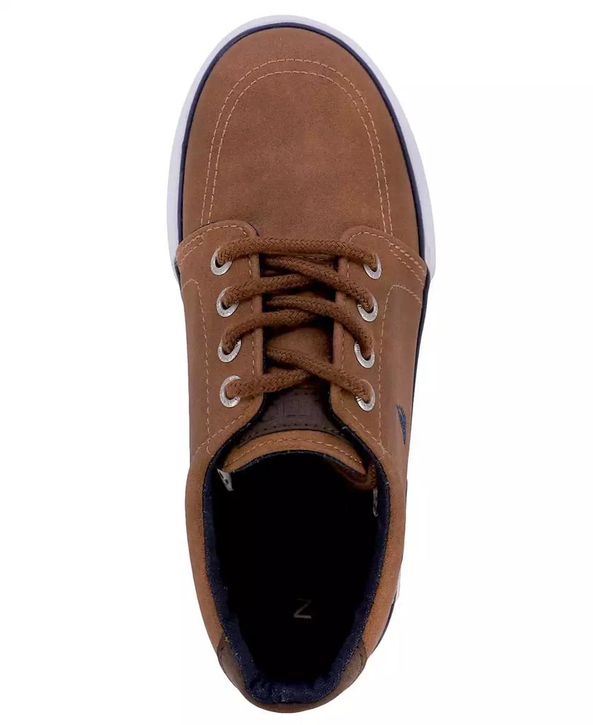 Nautica Little and Big Boys Lace Up Vulcanized Sneaker 3